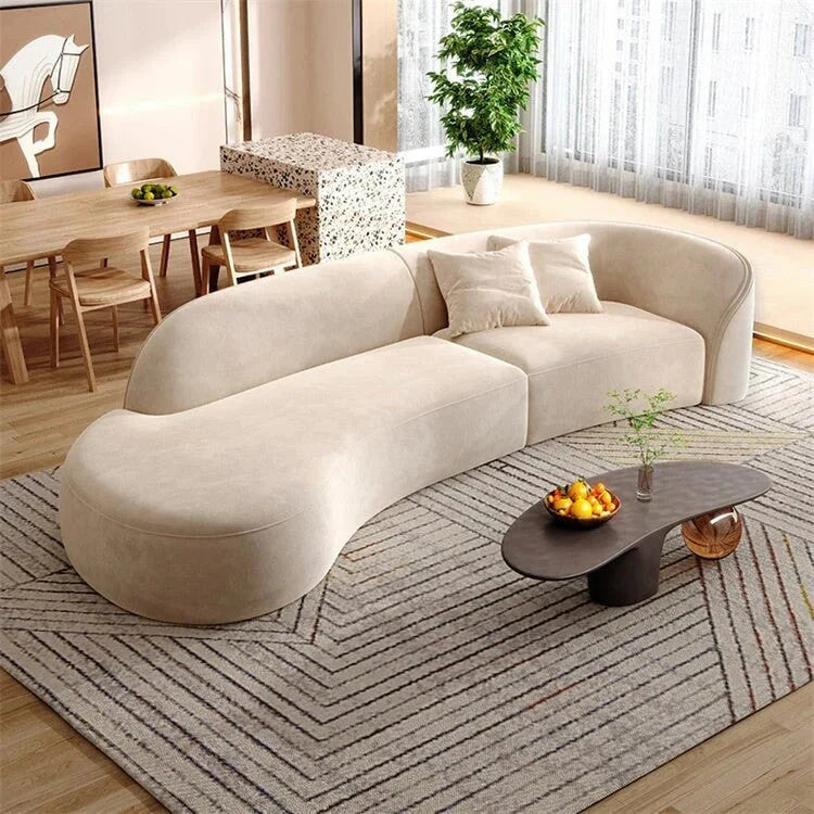 Falfa Curve Sofa By Laly.pk - S11