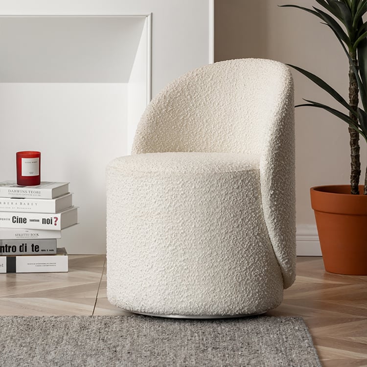 Nordic Boucle Stool By Laly.pk - S2