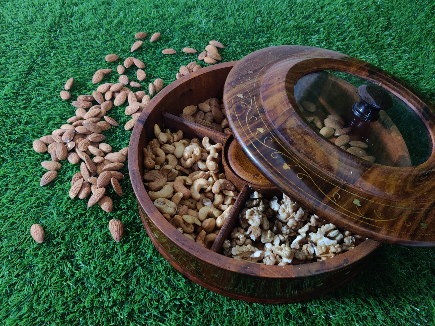 Wooden Dry fruit Box By Laly.pk