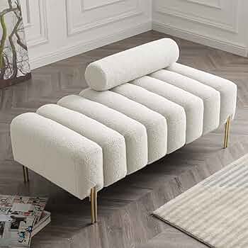Beautyful Teddy Fabric Bench By Laly.pk - S13