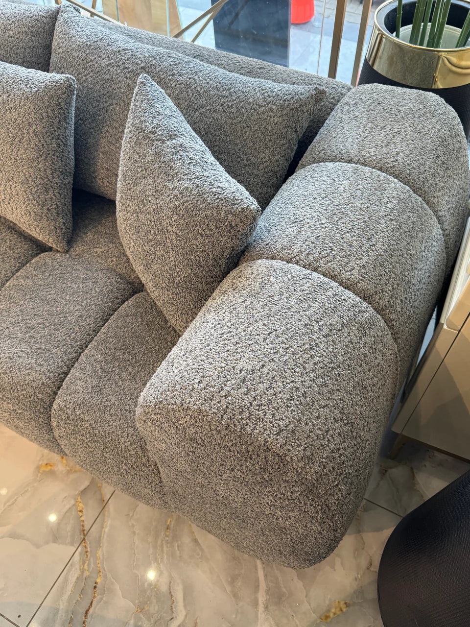Attractive L Shape 6 Seater Sofa By Laly.pk - S9