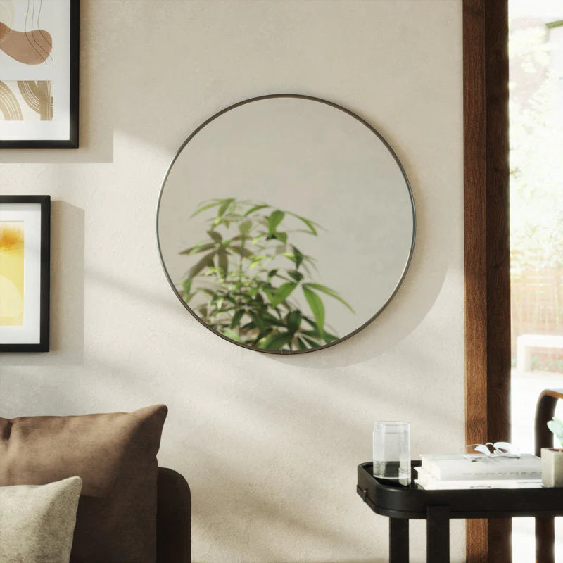 Lutino Round Mirror By Laly.pk - M3