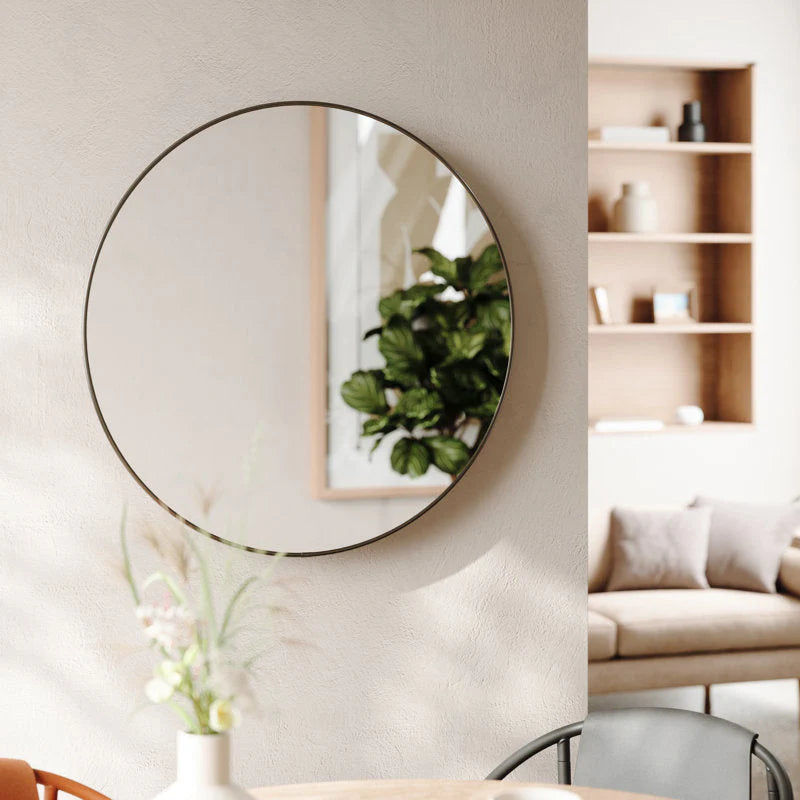 Lutino Round Mirror By Laly.pk - M3
