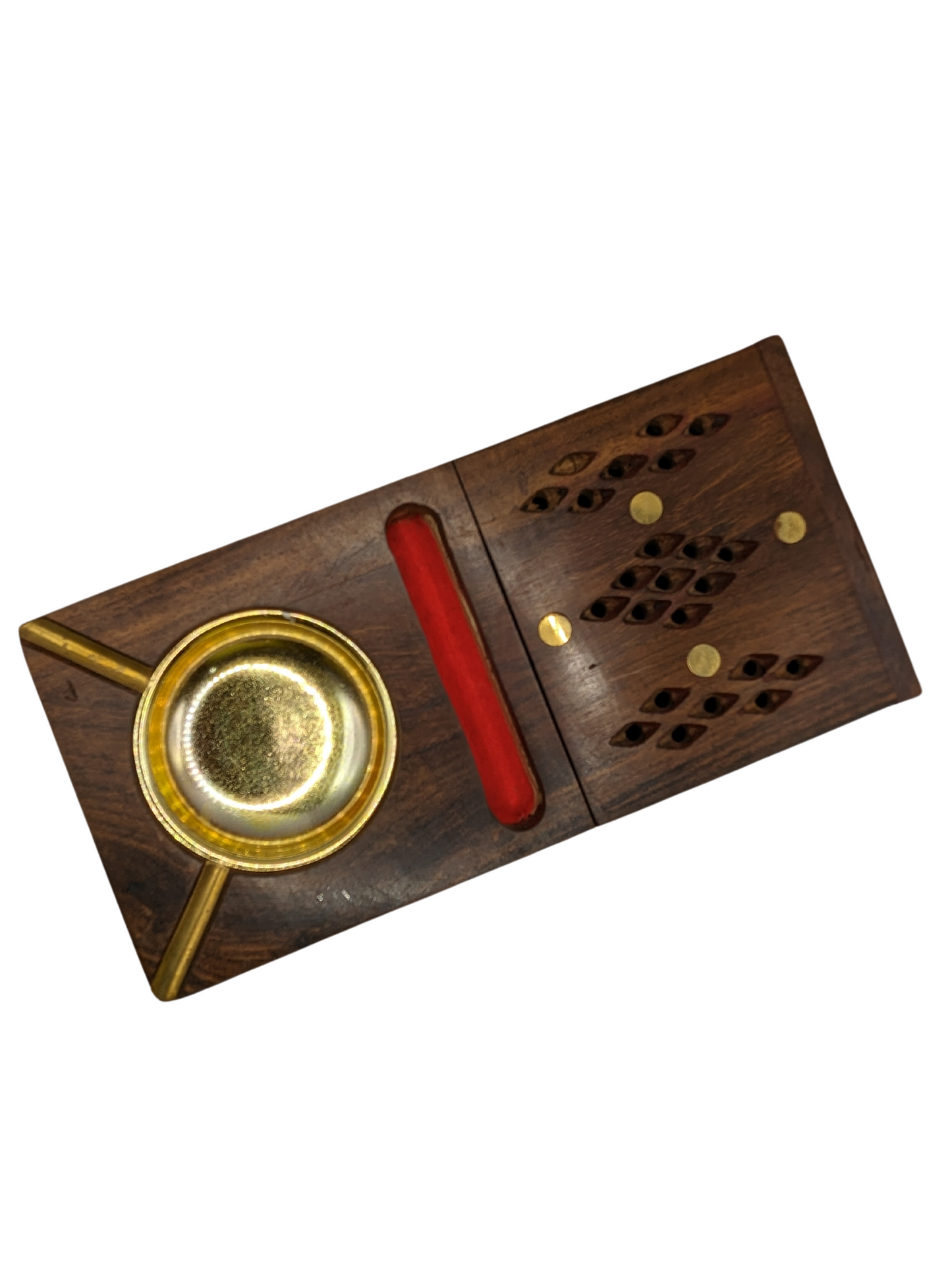 Wooden 3 in 1 ASH TRAY - Beautiful Wooden ASH Tray By Laly.pk