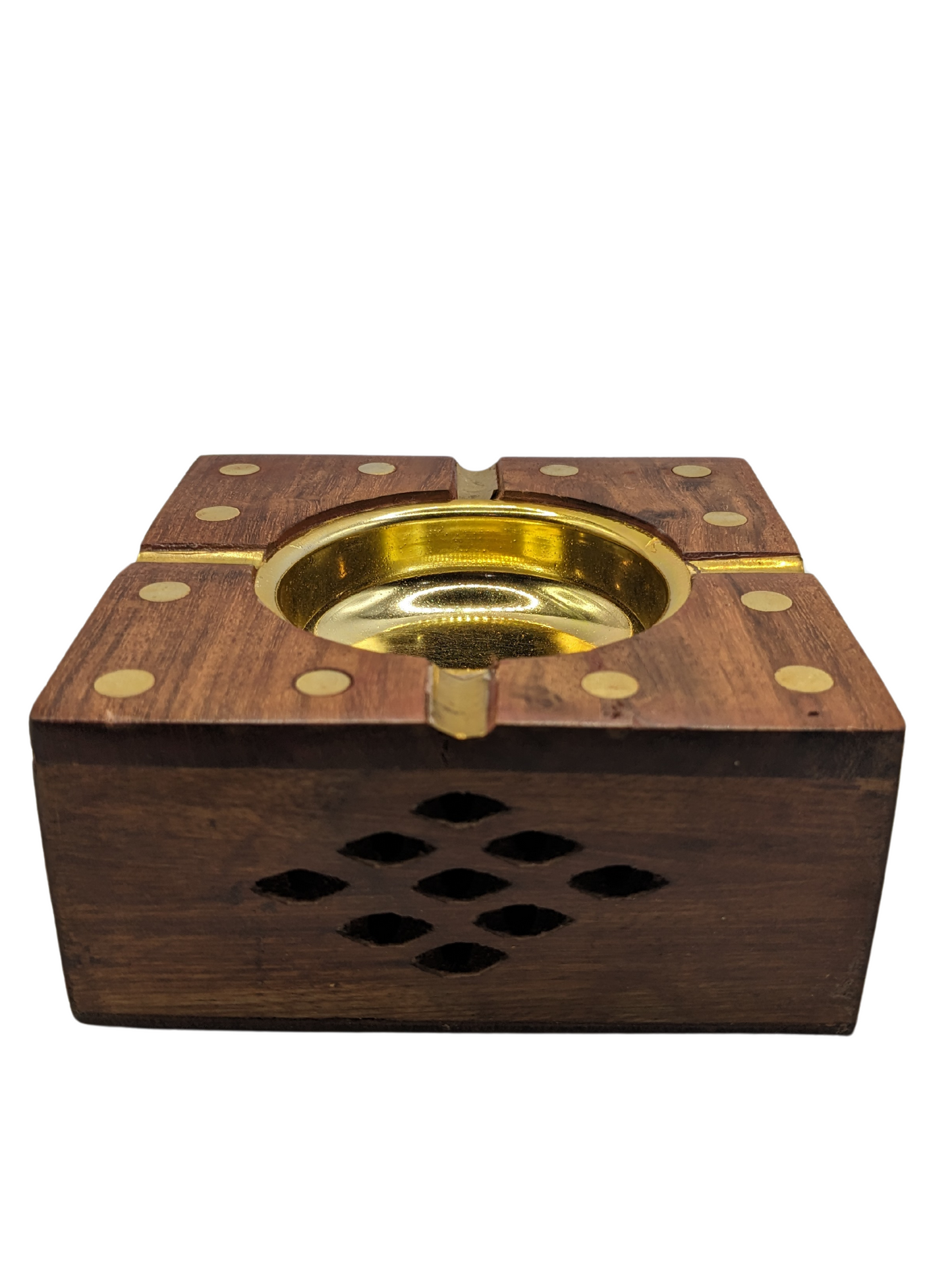 Beautiful Wooden Smooking ASH Tray By (Laly.pk).