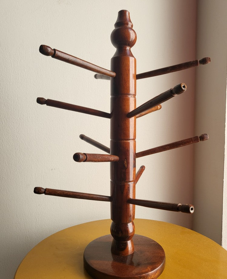 Hand-made Wooden Bangles Stand - Wooden Bangles Stand By laly.pk