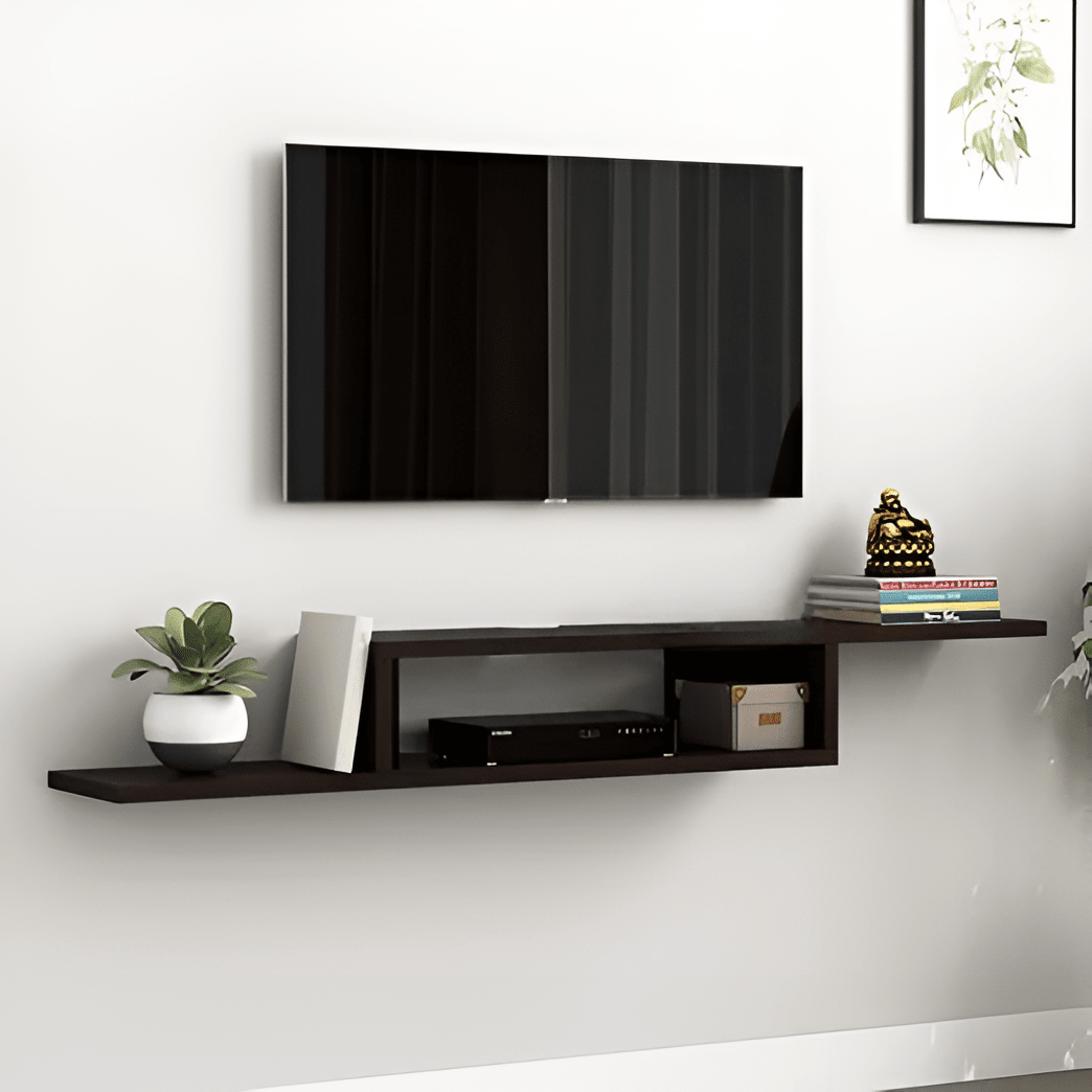 Wooden TV & LCD Cabinet and Decorative Holder - "Elegant TV Cabinet & Wall Mount" (WS137).