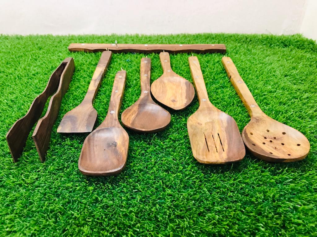 Handmade Wooden Kitchen Utensil By laly.pk