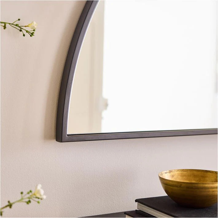 Half Moon Mirror By Laly.pk - M22