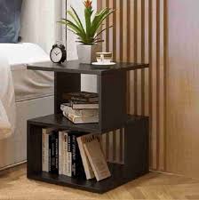 Bedside Table Rectangle Hallow Design - Side Bed Table By laly.pk