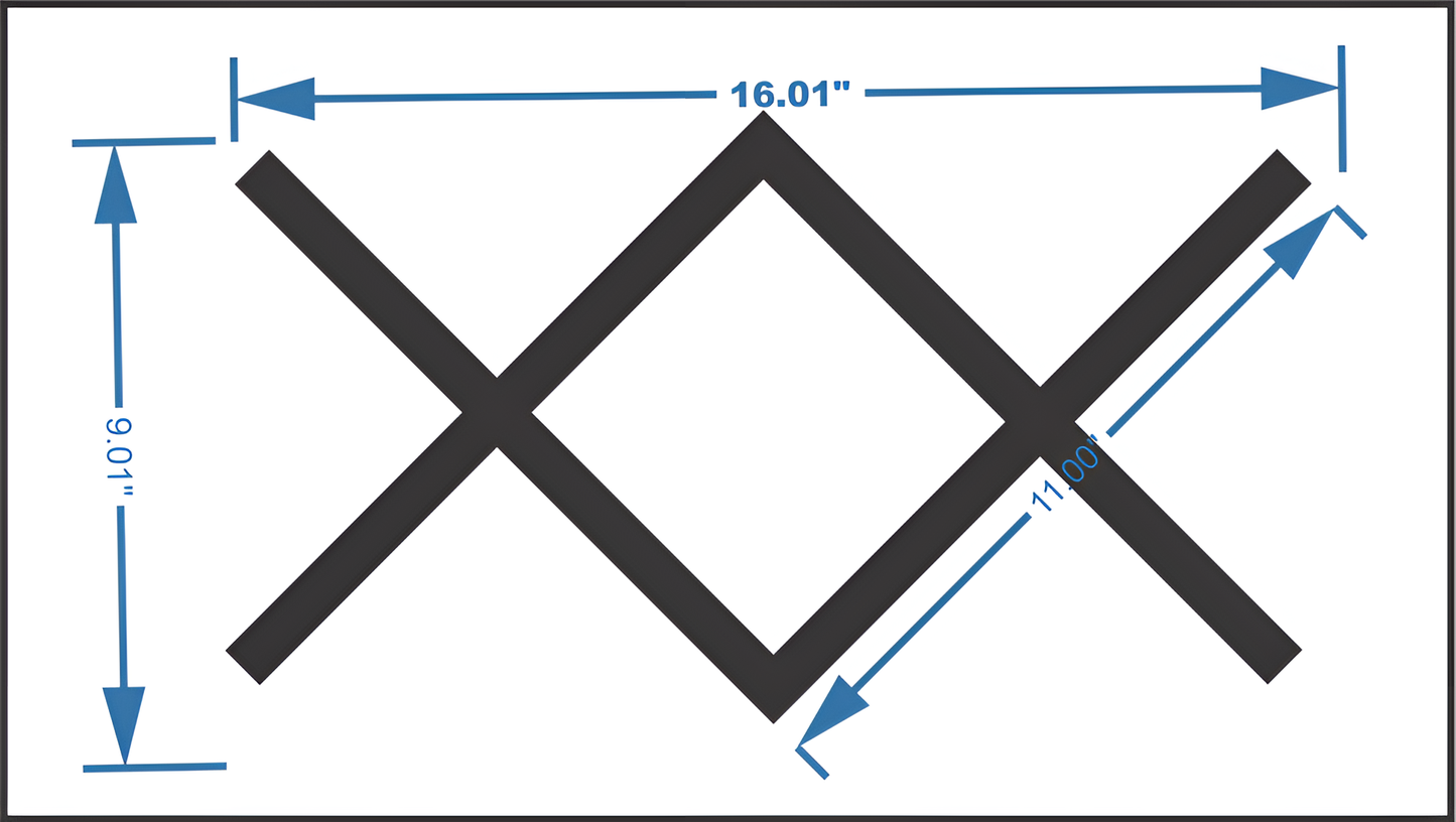 Wooden Toffee Wall Shelf Set Of 2 For Hom Decoration By Laly.pk - WS106.