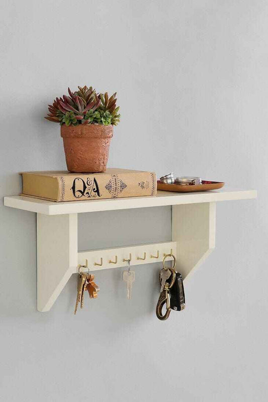 Beautiful Wooden Decorativ Keys hanging Shelves By Laly.pk (WS118)