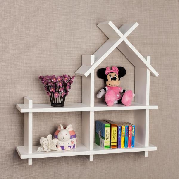 Wooden Doll House for Kids - Creative Wooden Toy Storage and Display (laly.pk) WS122