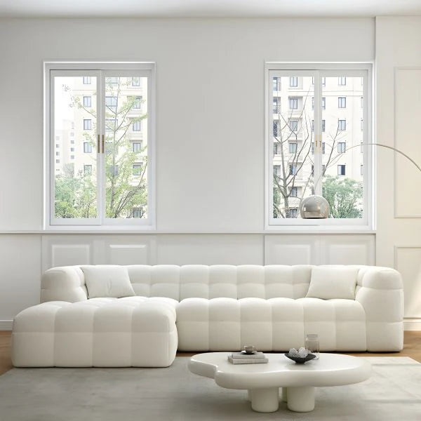 Clark L Shape 5 Seater Sofa By Laly.pk - S12