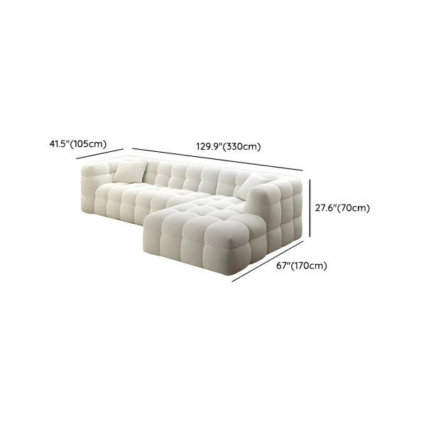 Clark L Shape 5 Seater Sofa By Laly.pk - S12