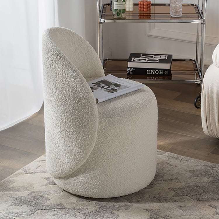 Nordic Boucle Stool By Laly.pk - S2