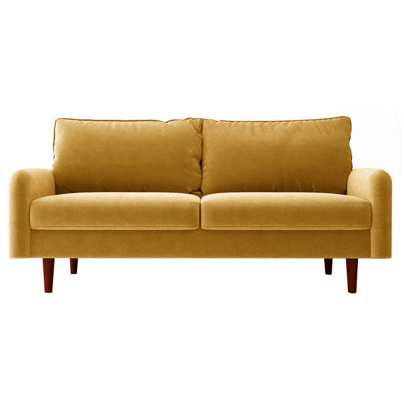 Alliviah 71.6" Velvet Round Arm Sofa By Laly.pk - S7