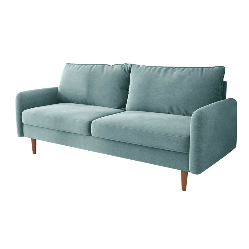 Alliviah 71.6" Velvet Round Arm Sofa By Laly.pk - S7