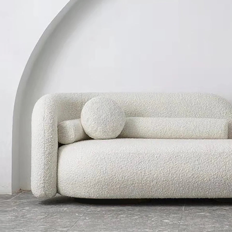 Evony Boucle 3 Seater Sofa By Laly.pk - S22