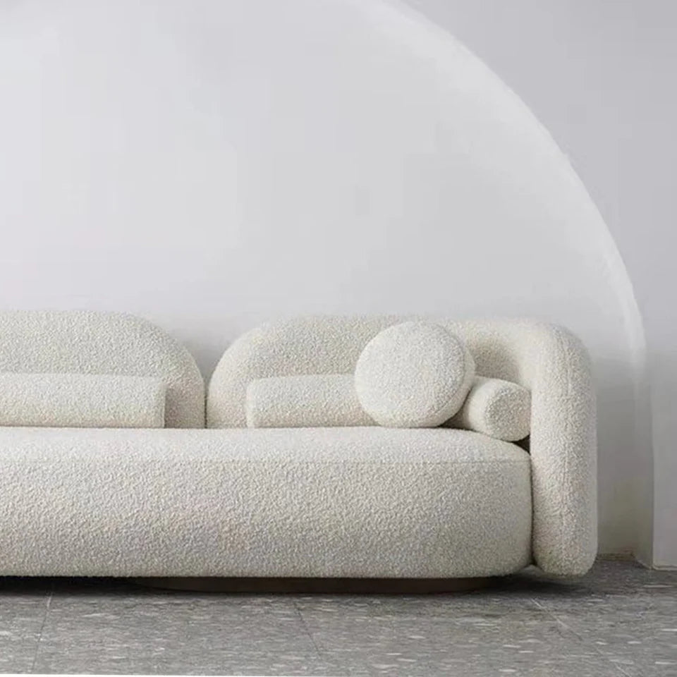Evony Boucle 3 Seater Sofa By Laly.pk - S22