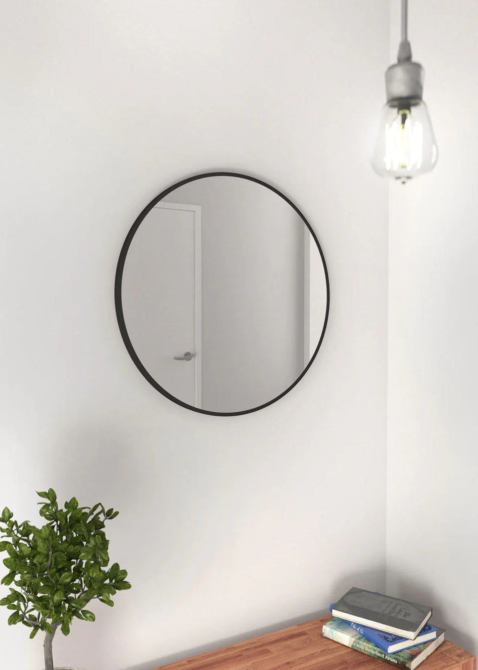 Lutino Round Mirror By Laly.pk - M3