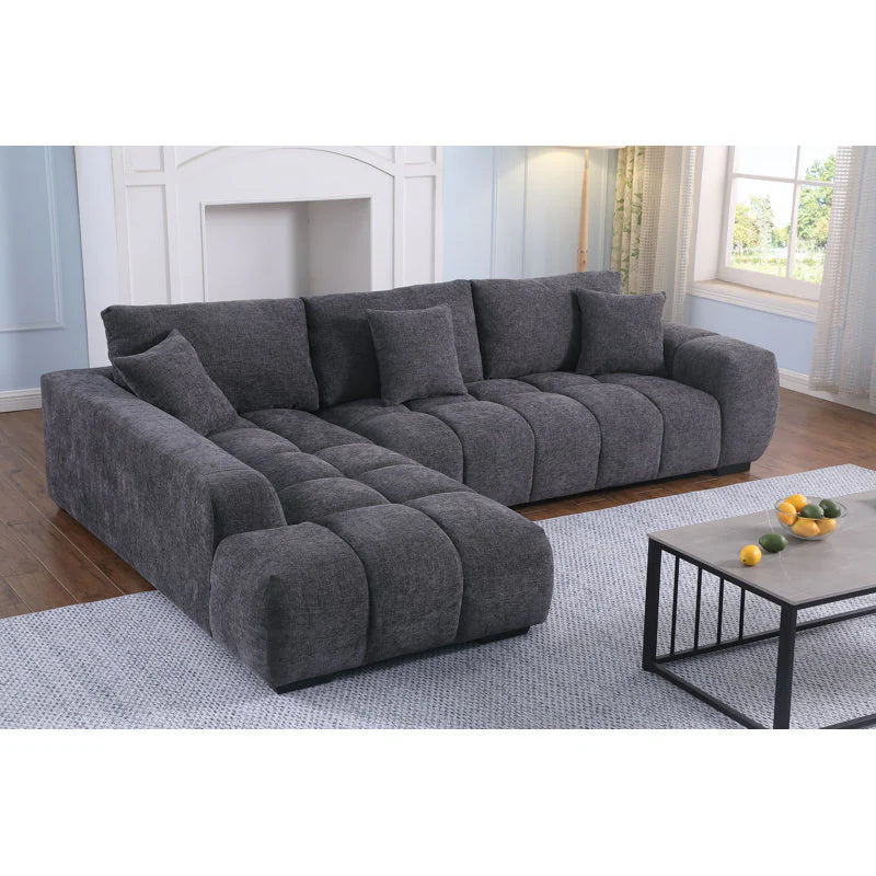 L Shape 6 Seater Swap Sofa By Laly.pk - S15