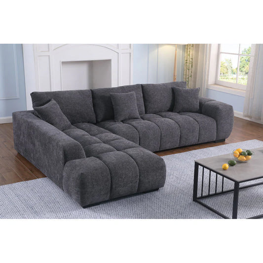 L Shape 6 Seater Swap Sofa By Laly.pk - S15