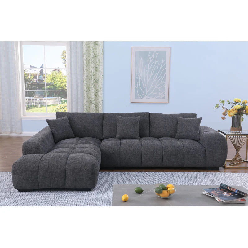 L Shape 6 Seater Swap Sofa By Laly.pk - S15