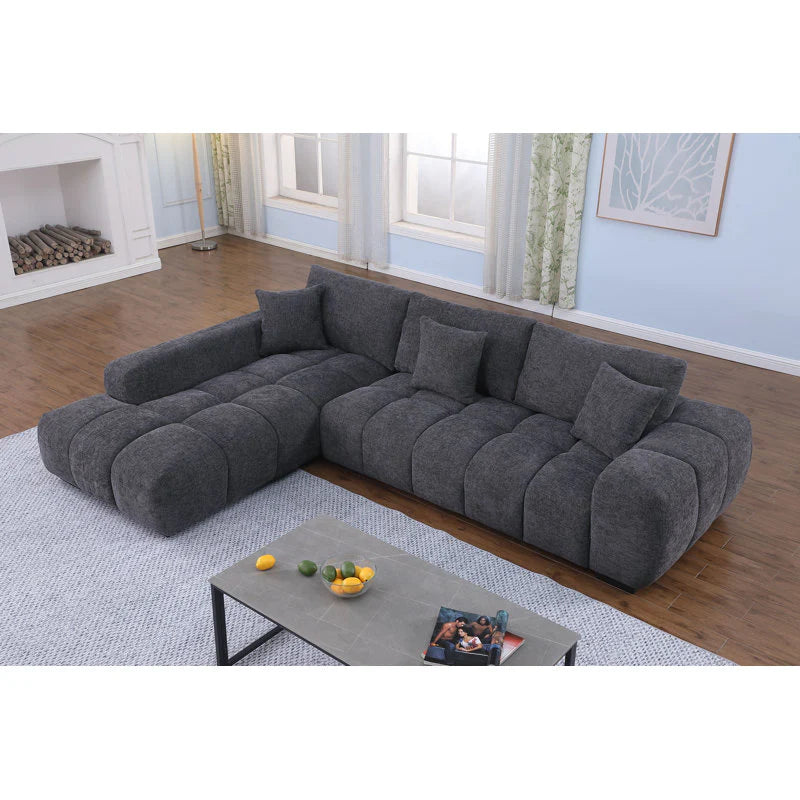 L Shape 6 Seater Swap Sofa By Laly.pk - S15
