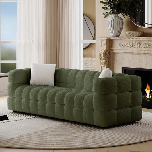 Nica 81" Boucle Sofa By Laly.pk - S8