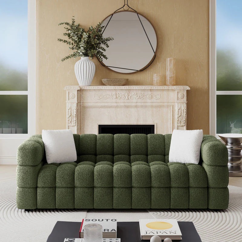 Nica 81" Boucle Sofa By Laly.pk - S8