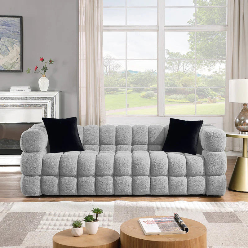 Nica 81" Boucle Sofa By Laly.pk - S8