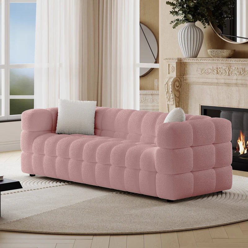 Nica 81" Boucle Sofa By Laly.pk - S8