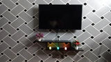 Wooden TV & LCD Cabinet and Decorative Holder - "Elegant TV Cabinet & Wall Mount" (WS137).