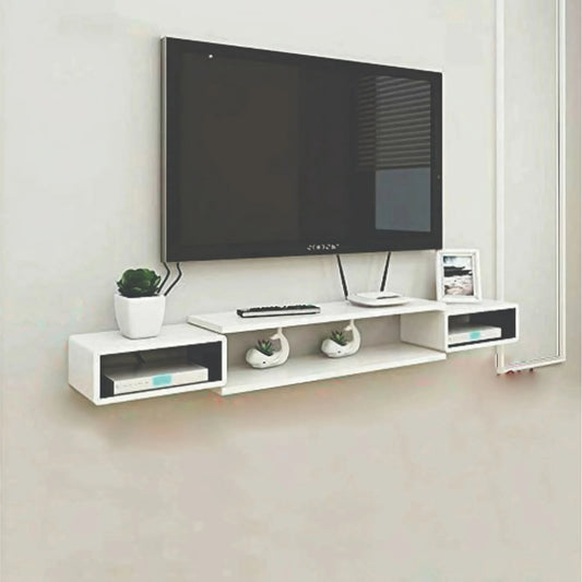 Wood Wall Mount TV Shelve/TV Stand/Wall Set Top Box Stand/TV Cabinet/TV Entertainment Unit (laly.pk) WS115.