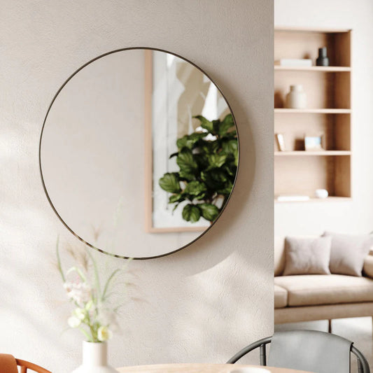 Lutino Round Mirror By Laly.pk - M3