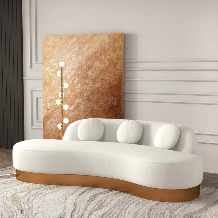 Britney Curved Sofa By Laly.pk - S27