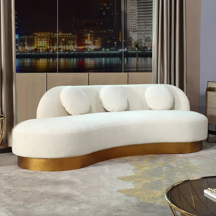 Britney Curved Sofa By Laly.pk - S27