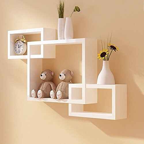 Beautiful 3 Piece Wooden Box Shelves -Wooden Rustic Wall Décor Storage By Laly.pk (WS111).
