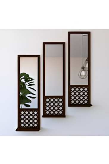 Acrylic Mirror Rectangle Floating Shelf For Home And Office By Laly.pk - (A105)